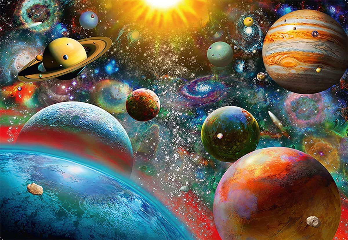 Planetary Vision Space Jigsaw Puzzle