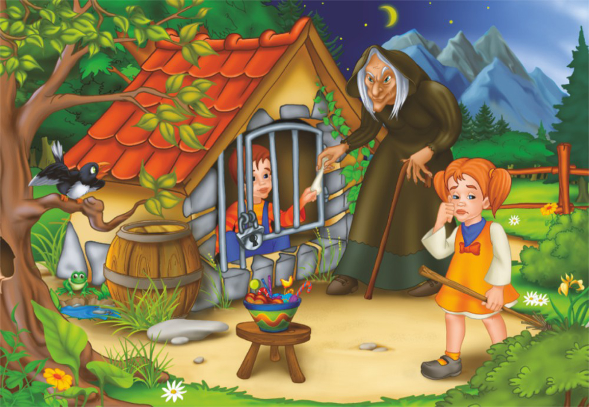 Hansel And Gretel, 160 Pieces, D-Toys | Serious Puzzles