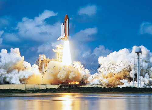 Space Shuttle Take-off Space Jigsaw Puzzle