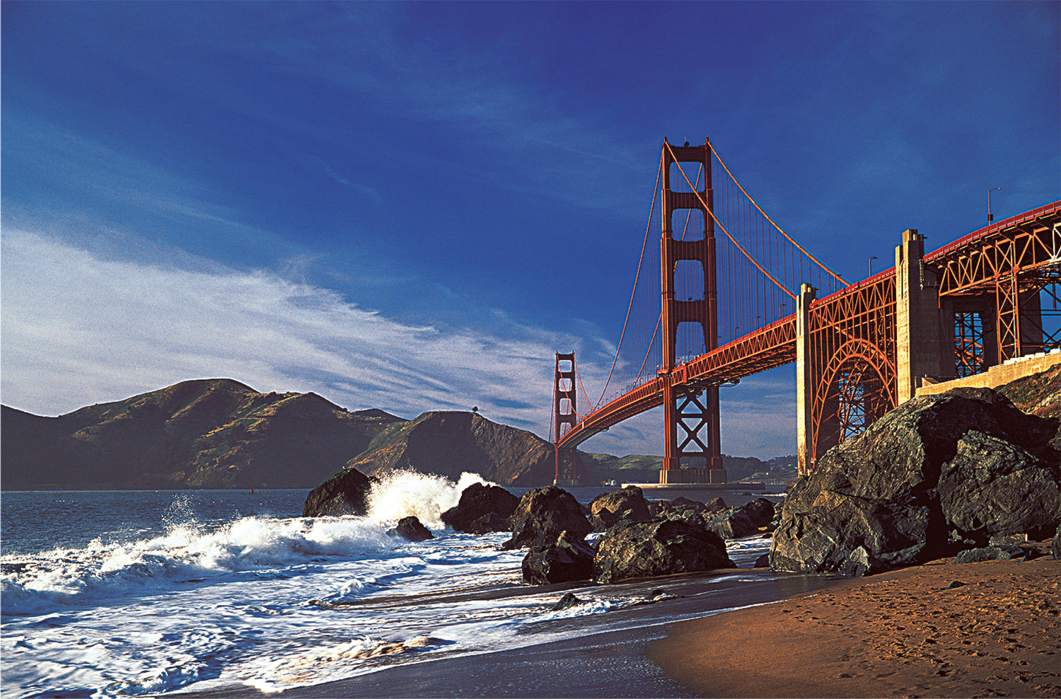 Golden Gate Bridge, San Francisco Landmarks & Monuments Jigsaw Puzzle