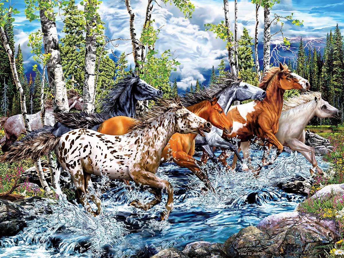 Horse puzzles on sale