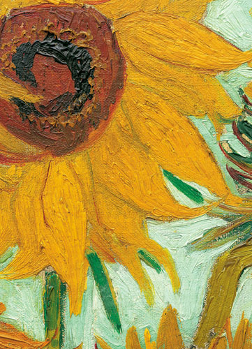 Twelve Sunflowers (Detail) Flower & Garden Jigsaw Puzzle