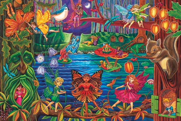 Fairy Forest Fantasy Jigsaw Puzzle