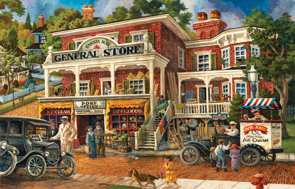 Fannie Mae's General Store General Store Jigsaw Puzzle