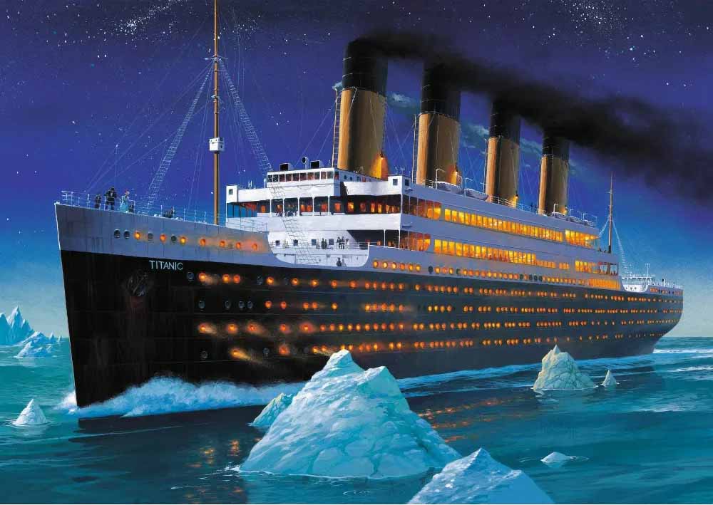 Titanic, 1000 Pieces, Trefl | Serious Puzzles