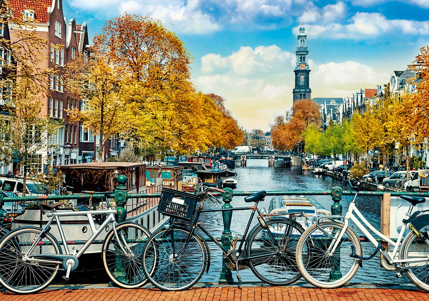 Bicycles in Amsterdam – 1000 pc Puzzle