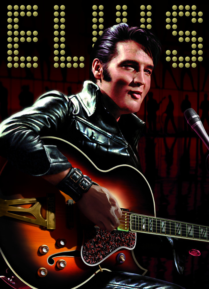 Elvis Portrait Famous People Jigsaw Puzzle