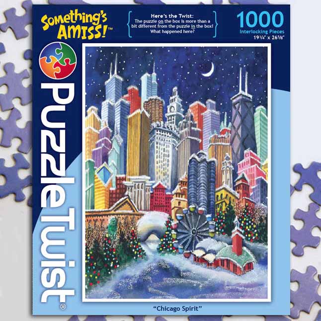 Chicago Spirit - Something's Amiss! Chicago Jigsaw Puzzle