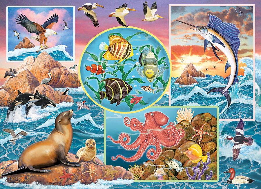 Ocean Magic Sea Life Jigsaw Puzzle