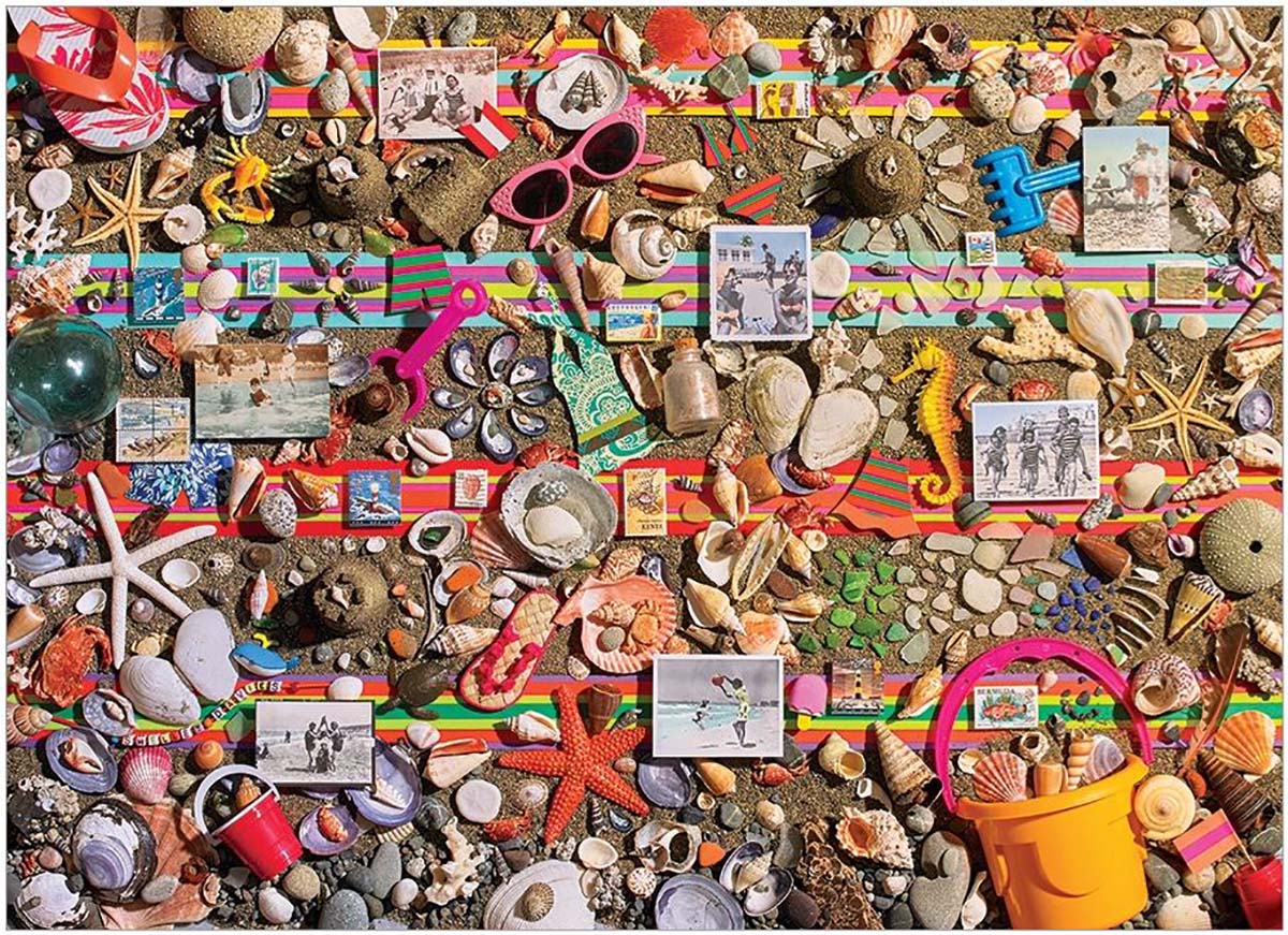 Beach Scene Summer Jigsaw Puzzle