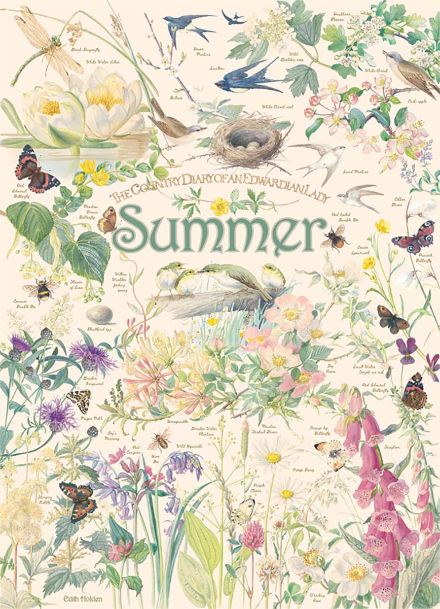 Country Diary: Summer Birds Jigsaw Puzzle