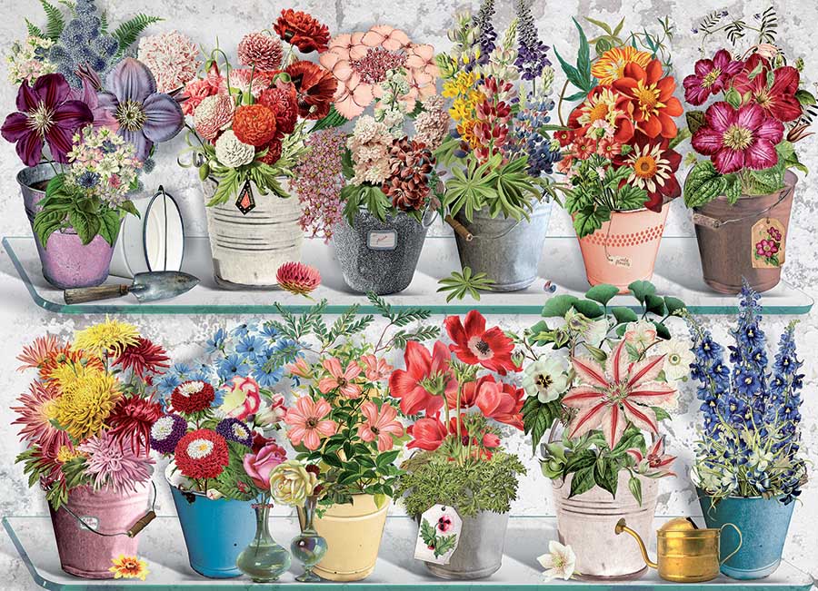 Beaucoup Bouquet Flower & Garden Jigsaw Puzzle