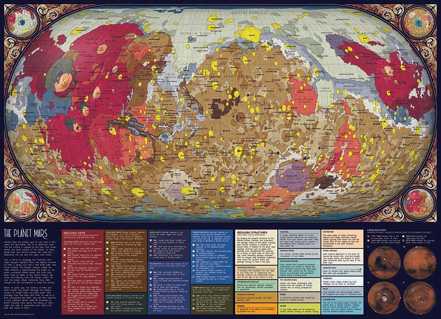 The Planet Mars Space Jigsaw Puzzle