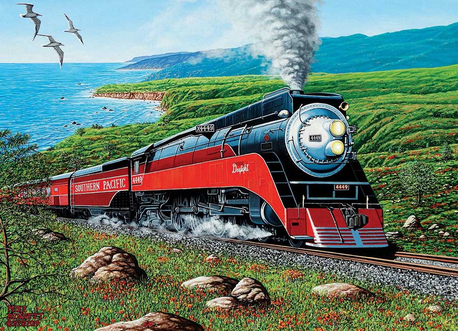 Southern Pacific Train Jigsaw Puzzle