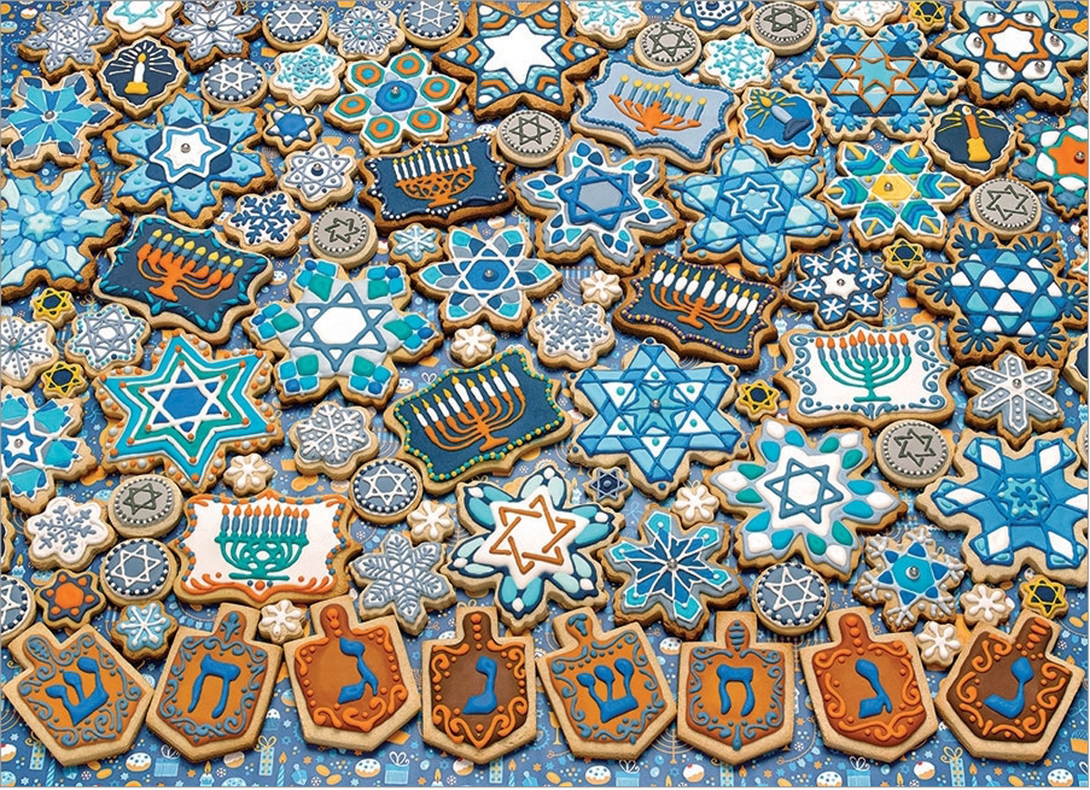 Hanukkah Cookies Religious Jigsaw Puzzle