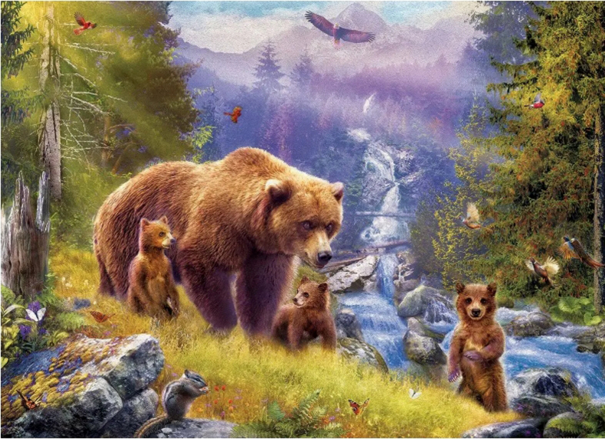 Wilderness - 500 Piece Large Format Puzzle