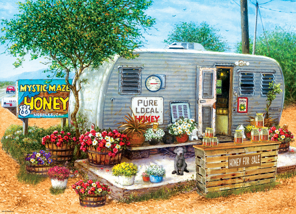Honey for Sale Vehicles Jigsaw Puzzle