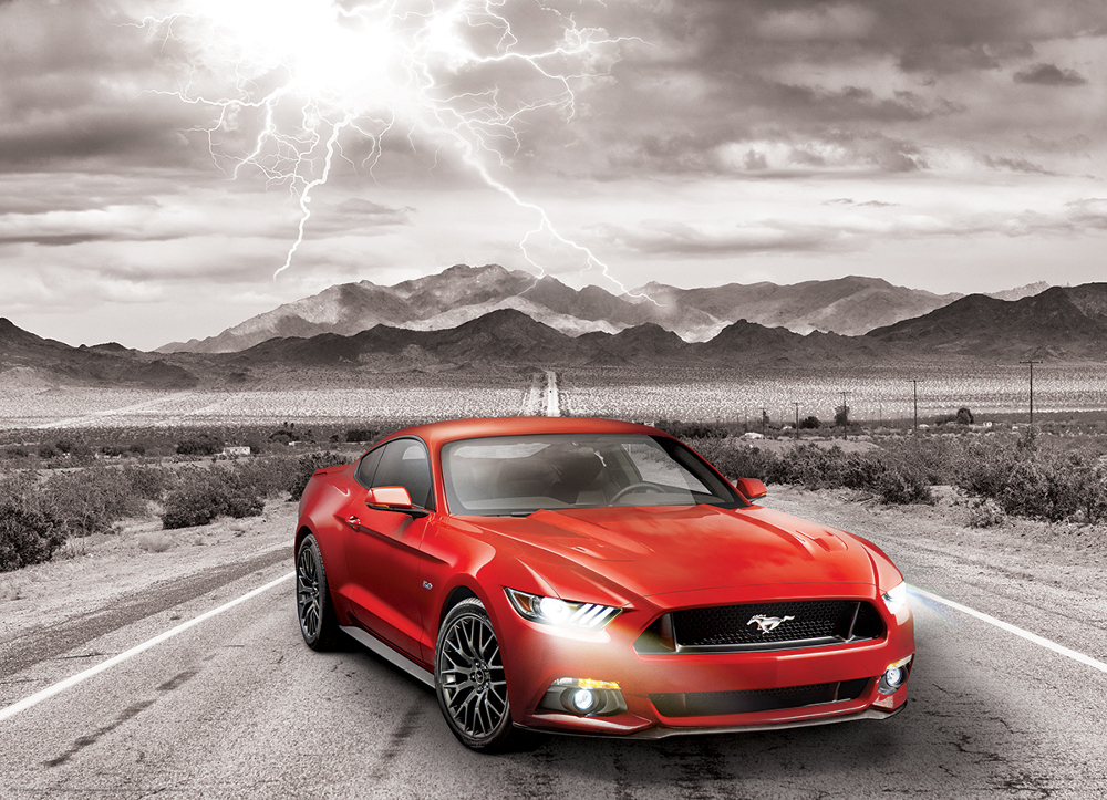2015 Ford Mustang GT Car Jigsaw Puzzle