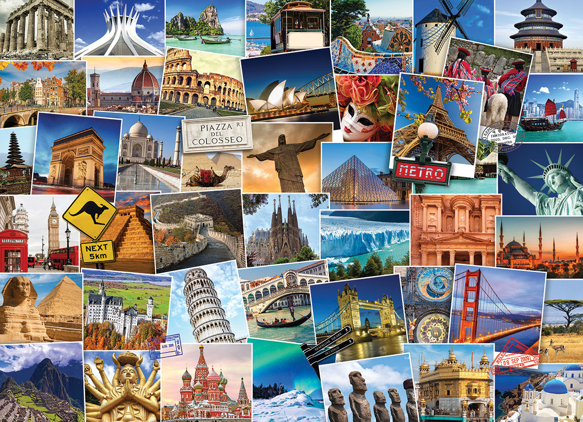 World Travel Jigsaw Puzzle
