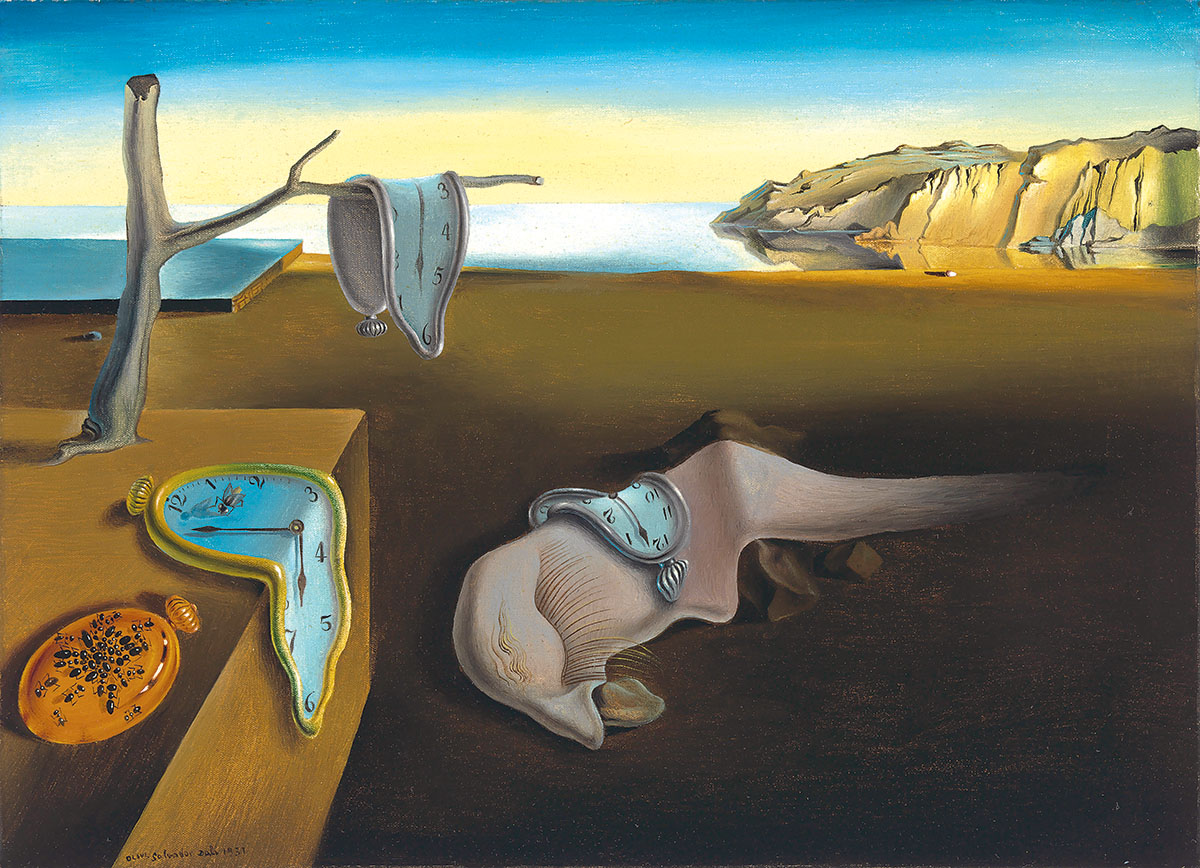 The Persistence of Memory Surrealism Jigsaw Puzzle