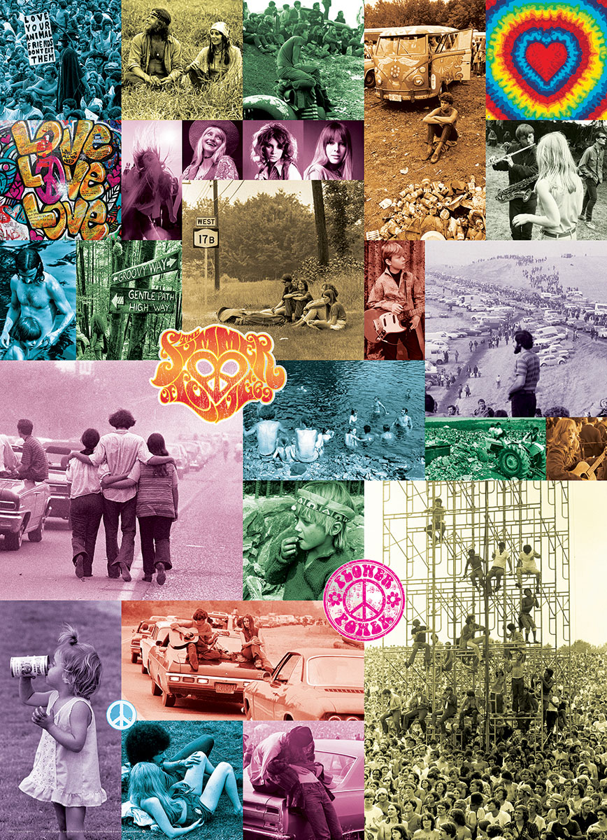 60s Love Collection Summer Jigsaw Puzzle