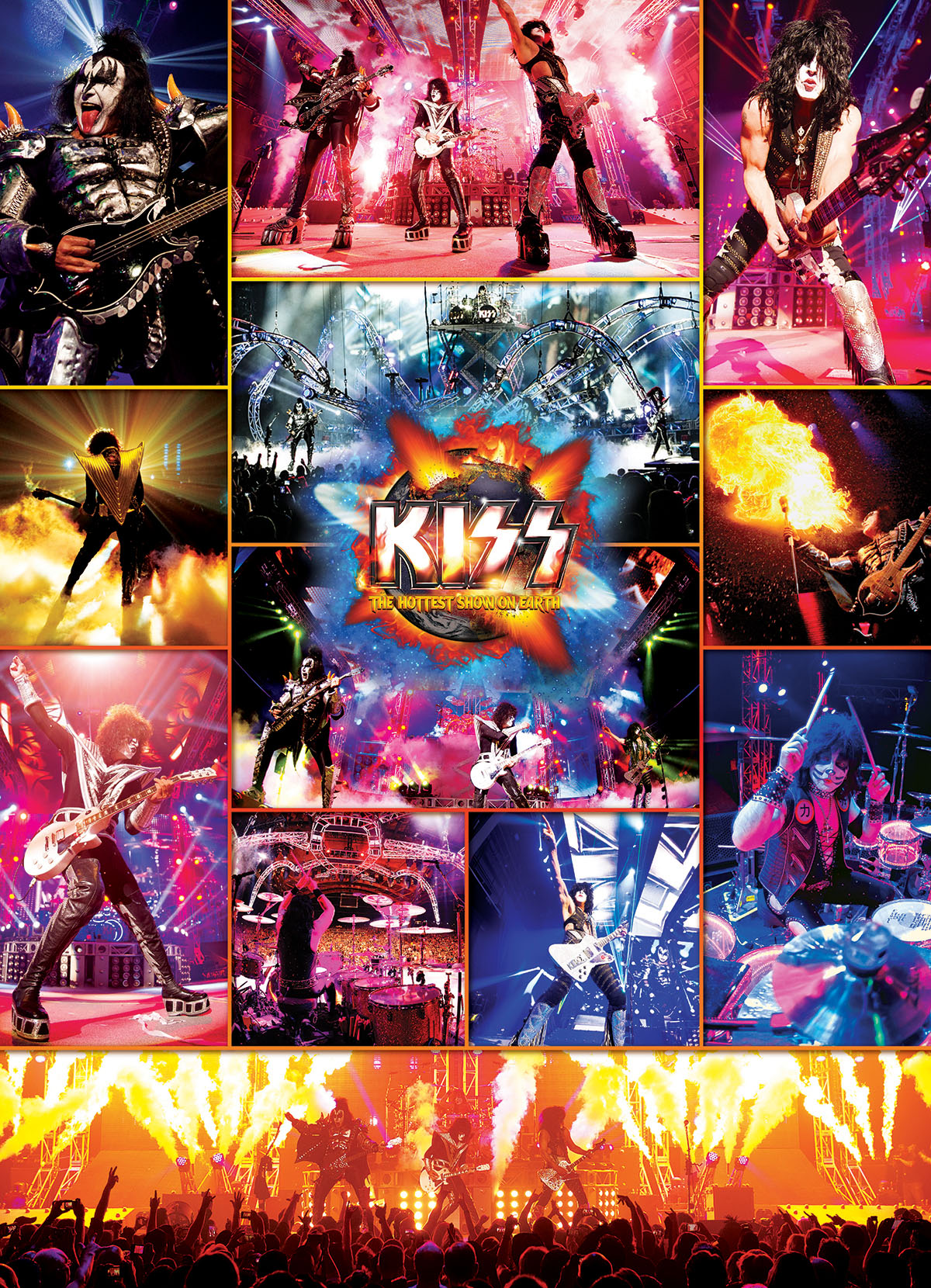 KISS The Hottest Show on Earth Father's Day Jigsaw Puzzle