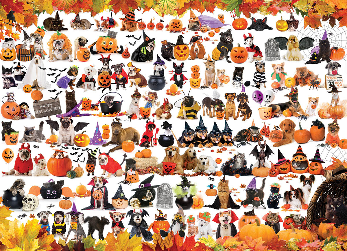 Halloween Pets Halloween Jigsaw Puzzle