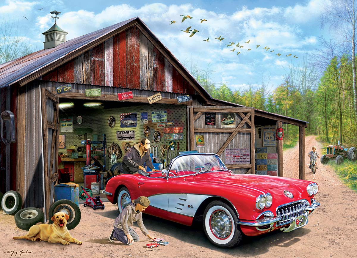 Out of Storage Car Jigsaw Puzzle