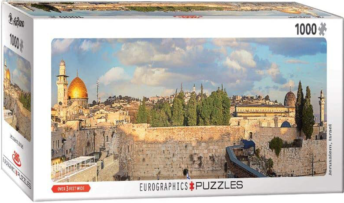 Jerusalem Panoramic Puzzle, 1000 Pieces, Eurographics