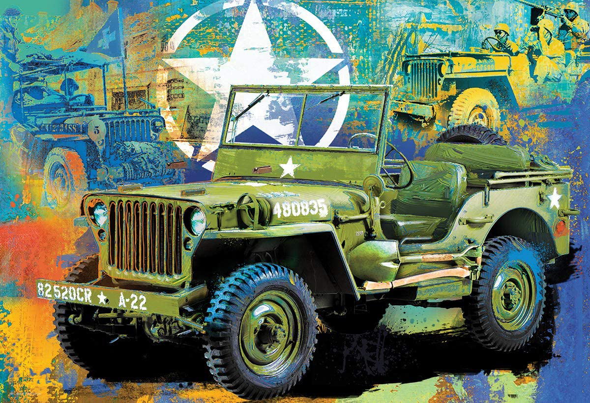 Military Jeep Vehicles Jigsaw Puzzle