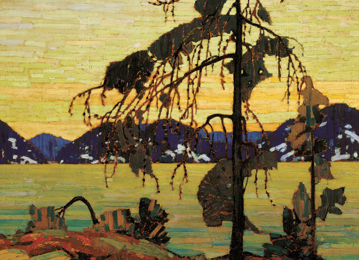 The Jack Pine Contemporary & Modern Art Jigsaw Puzzle