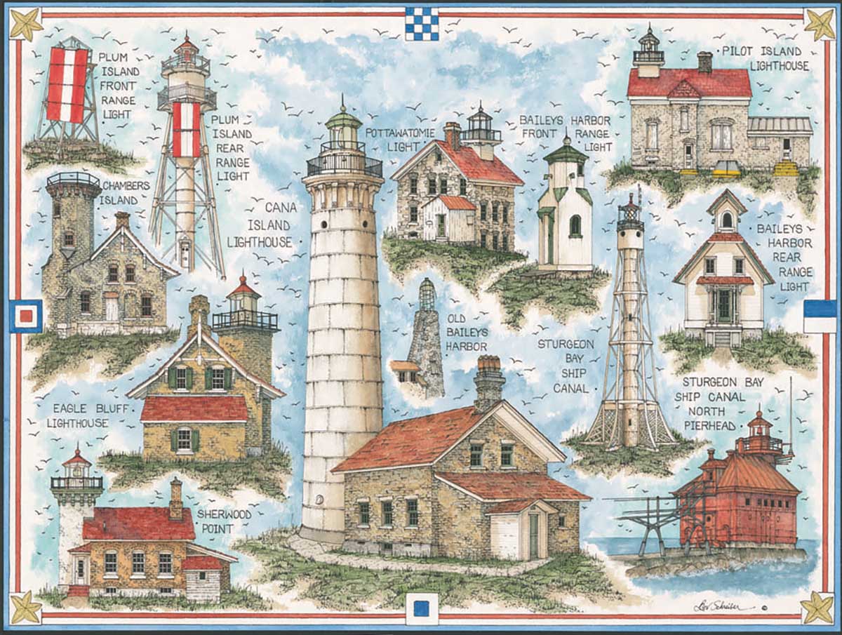 Lighthouse on Madeira Island, Portugal puzzle in Great Sightings