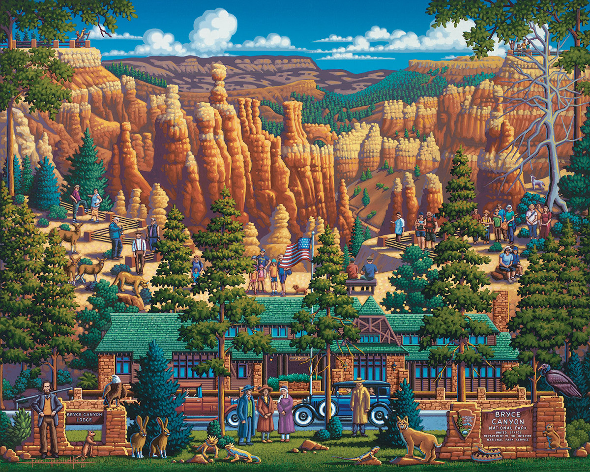Bryce Canyon National Park Landscape Jigsaw Puzzle