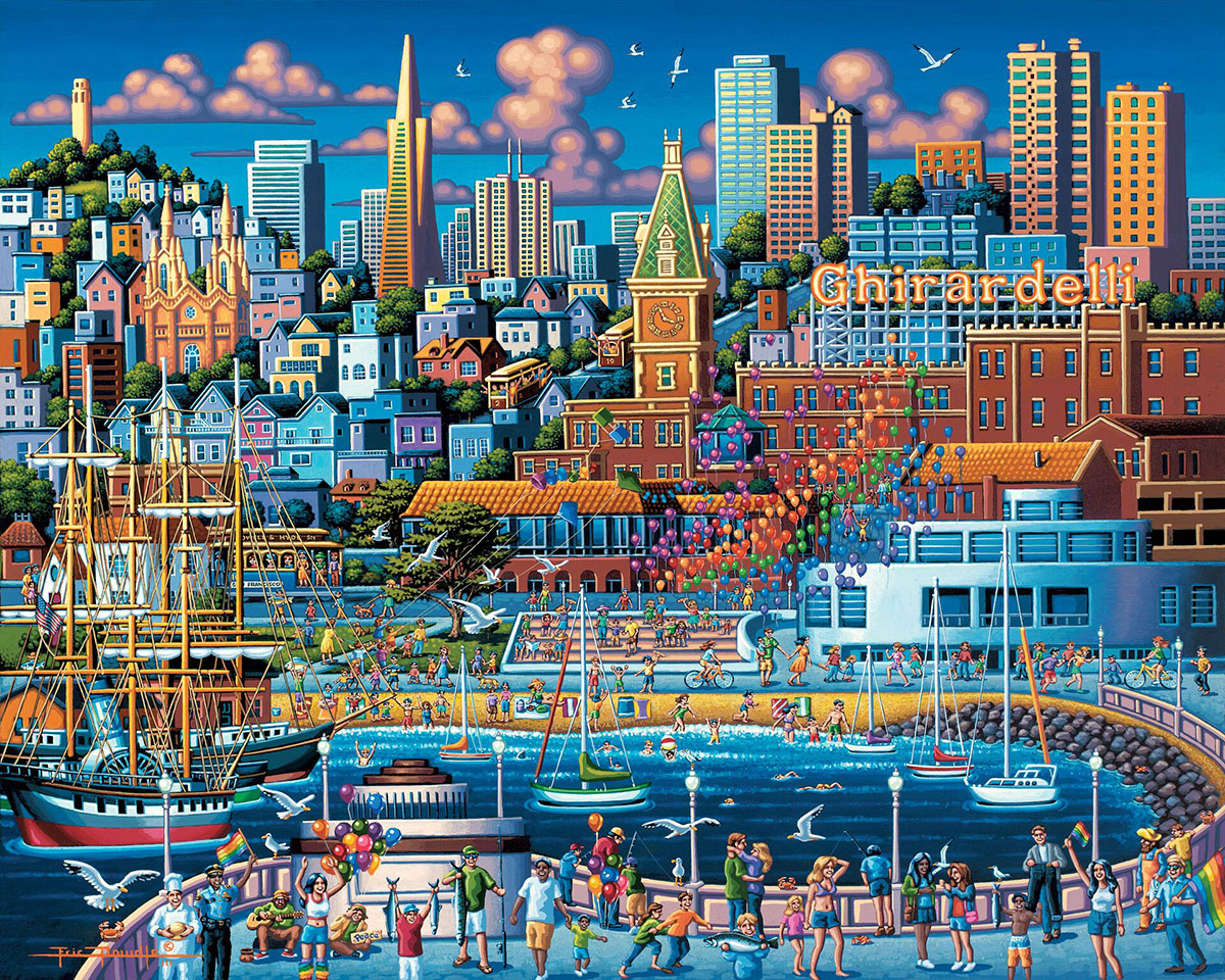 San Francisco Pier San Francisco Jigsaw Puzzle