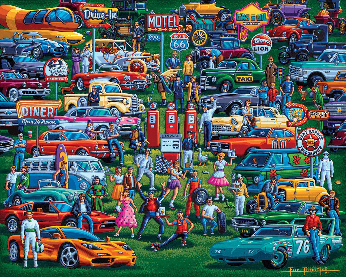 History of Cars Vehicles Jigsaw Puzzle