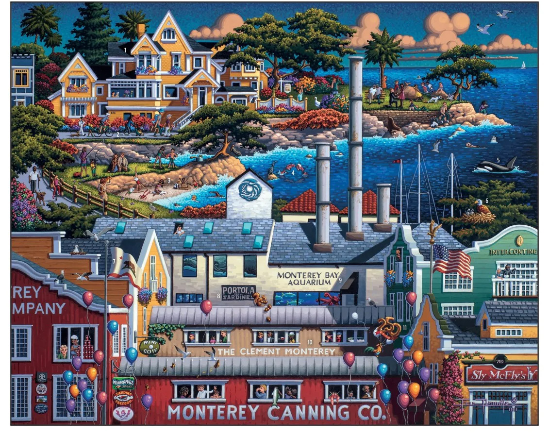 Monterey United States Jigsaw Puzzle