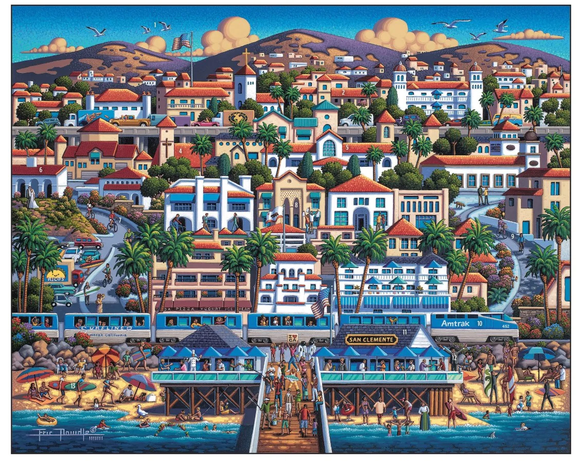 San Clemente United States Jigsaw Puzzle