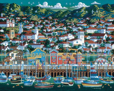 Santa Barbara Travel Jigsaw Puzzle