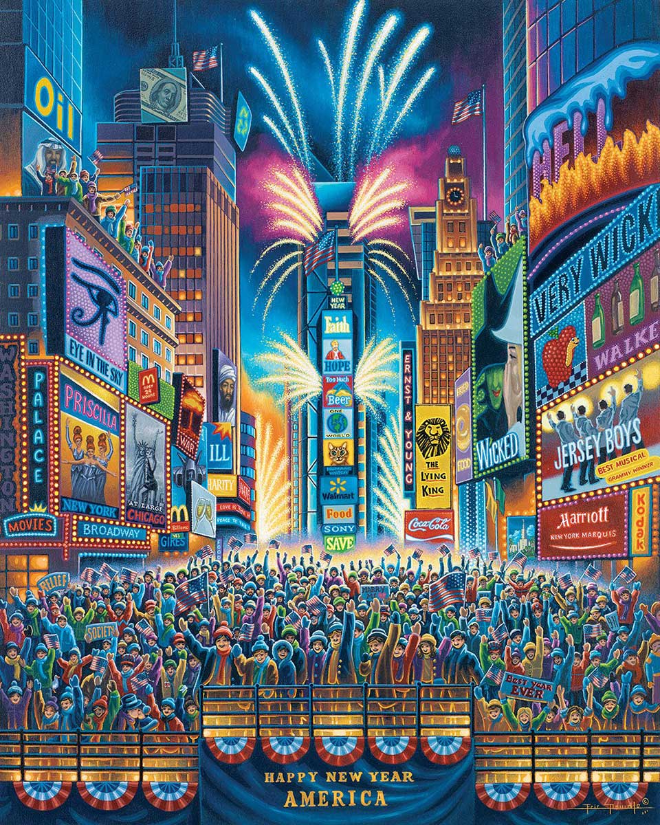 Times Square Travel Jigsaw Puzzle