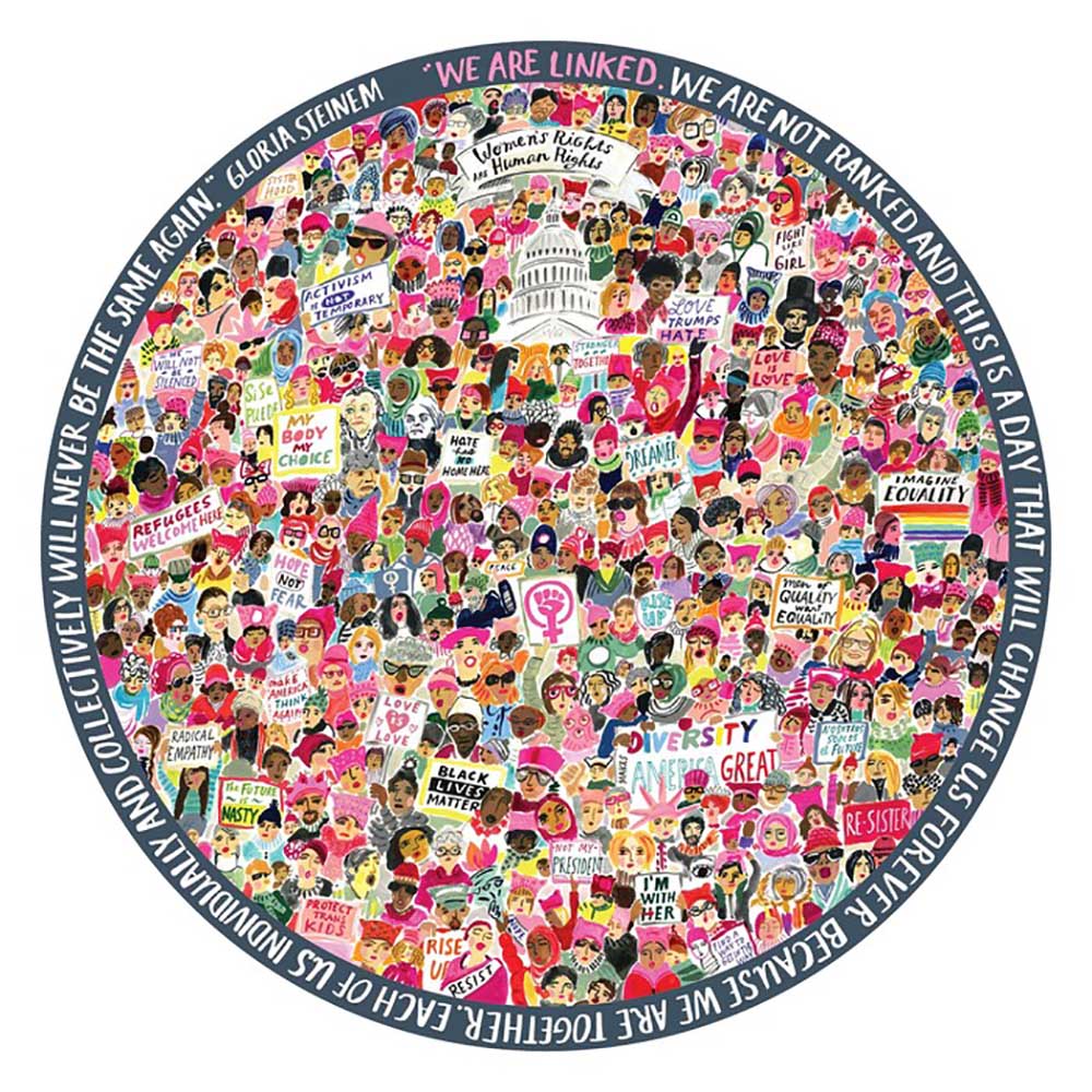 Women March! People Jigsaw Puzzle