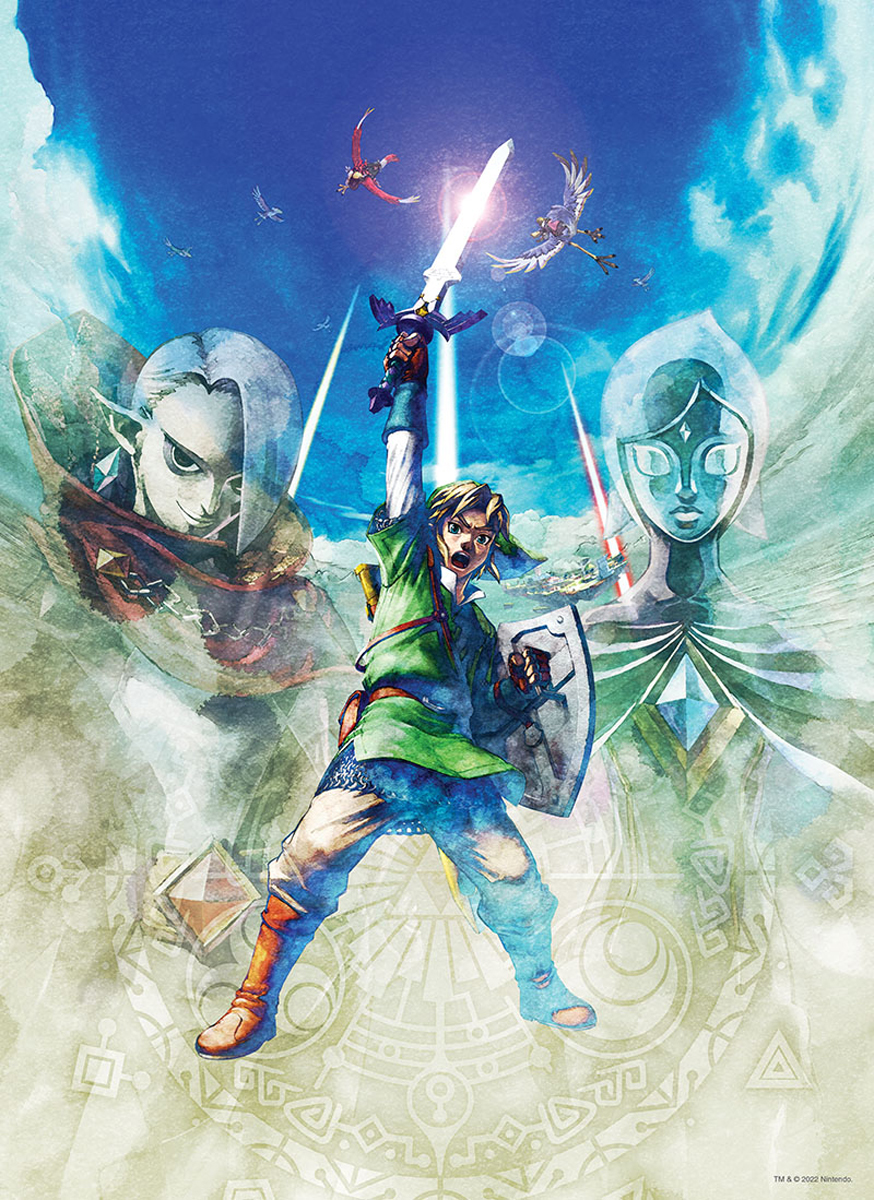 The Legend of Zelda™ Skyward Sword, 1000 Pieces, USAopoly