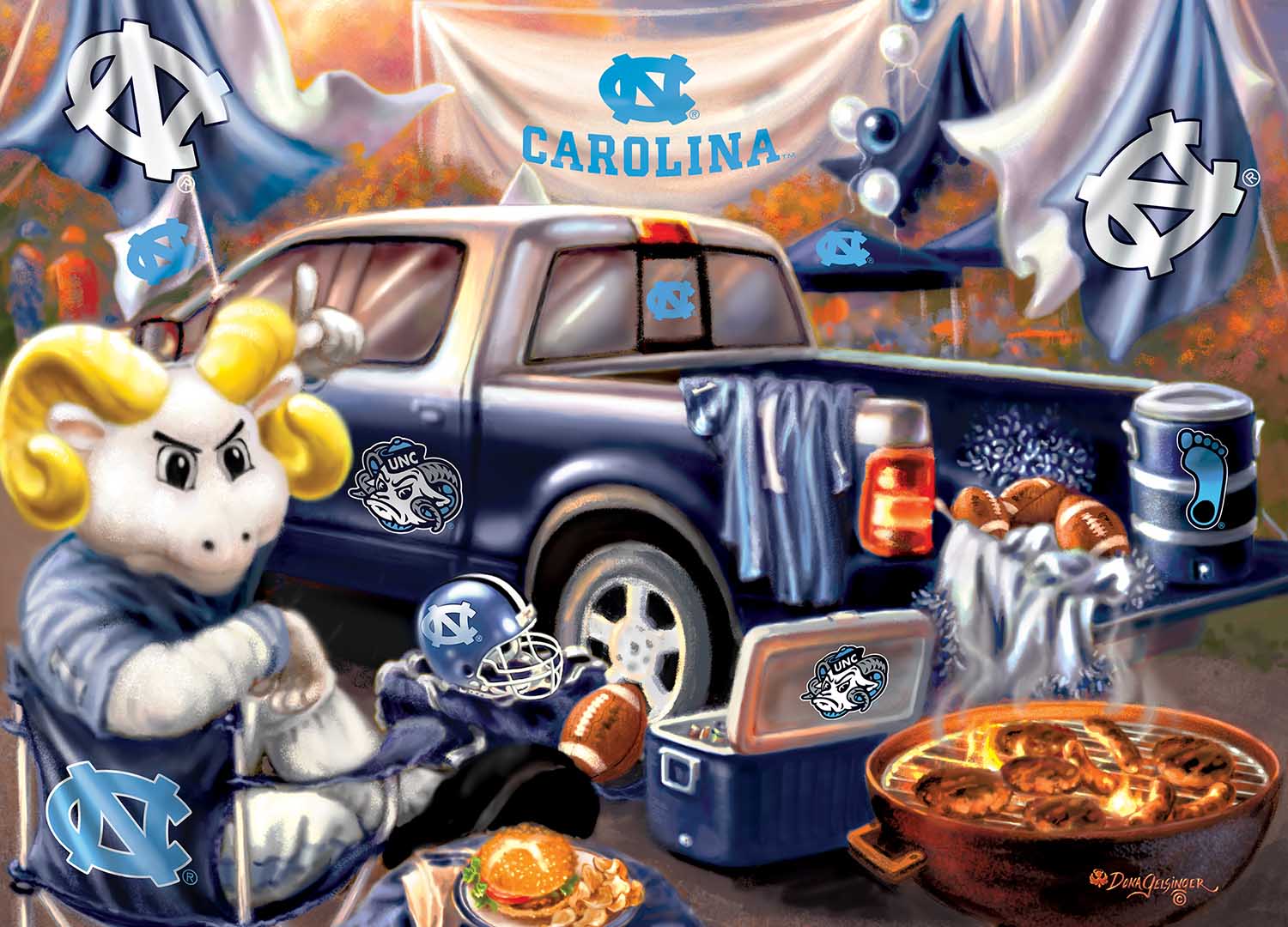North Carolina Gameday Sports Jigsaw Puzzle