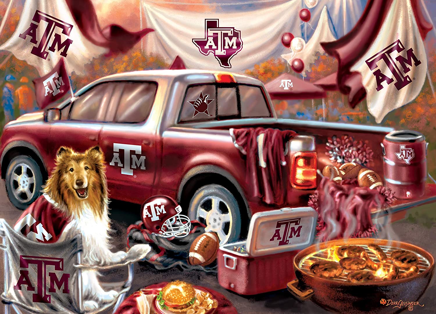 Texas A&M Gameday Sports Jigsaw Puzzle