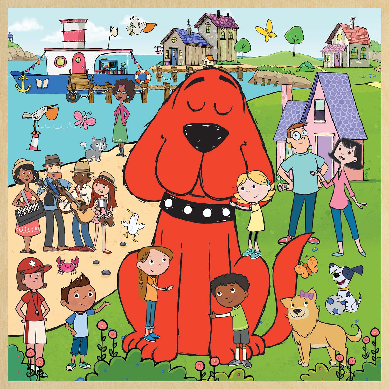 Clifford Dogs Jigsaw Puzzle