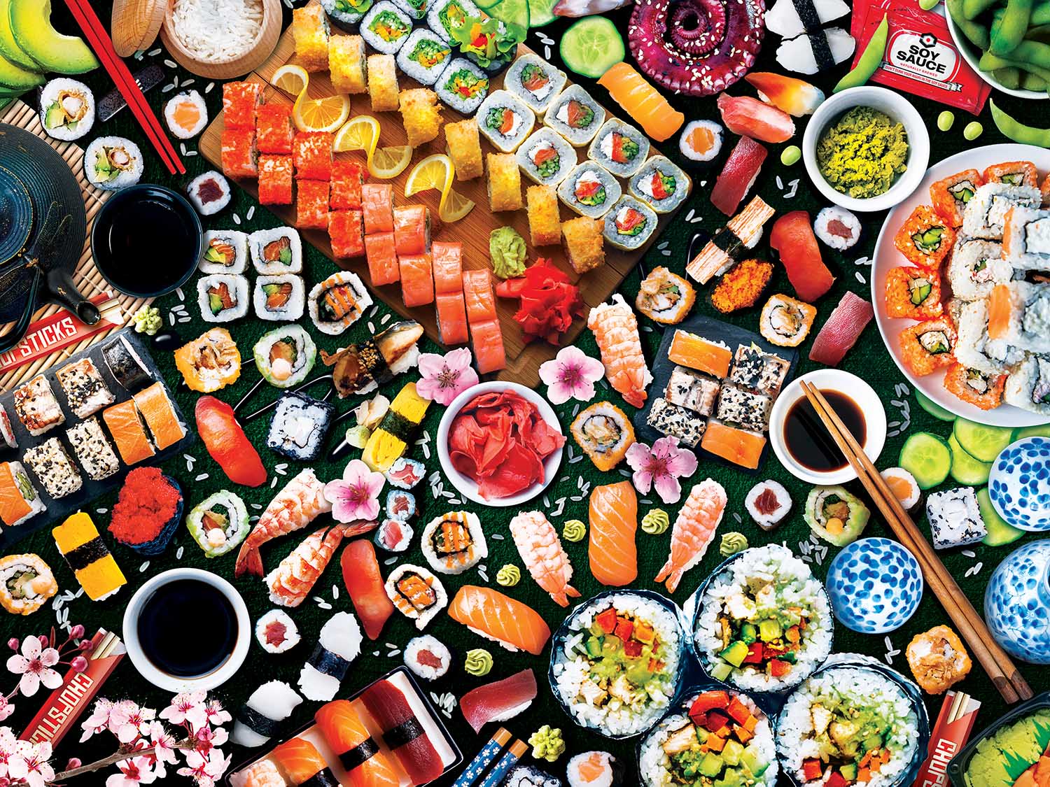 Sushi Surprise Food and Drink Jigsaw Puzzle