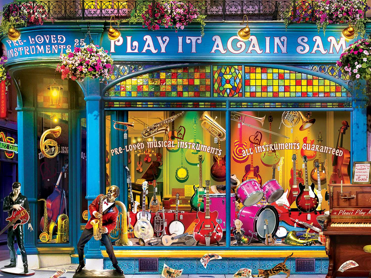 Play It Again Sam Father's Day Jigsaw Puzzle