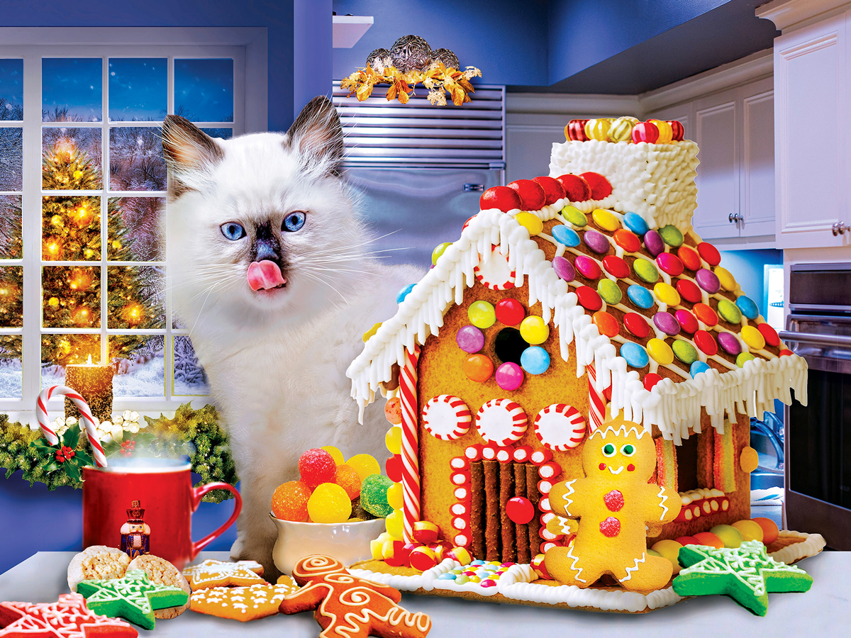 Holiday - Christmas Cookies Cats Jigsaw Puzzle