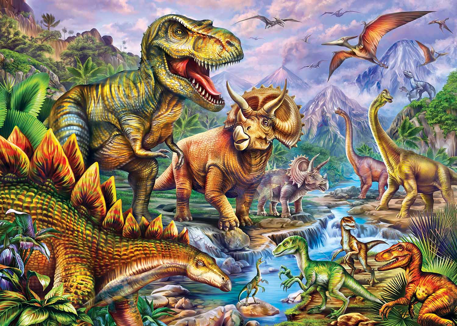 Dinosaur Valley Dinosaurs Hidden Images