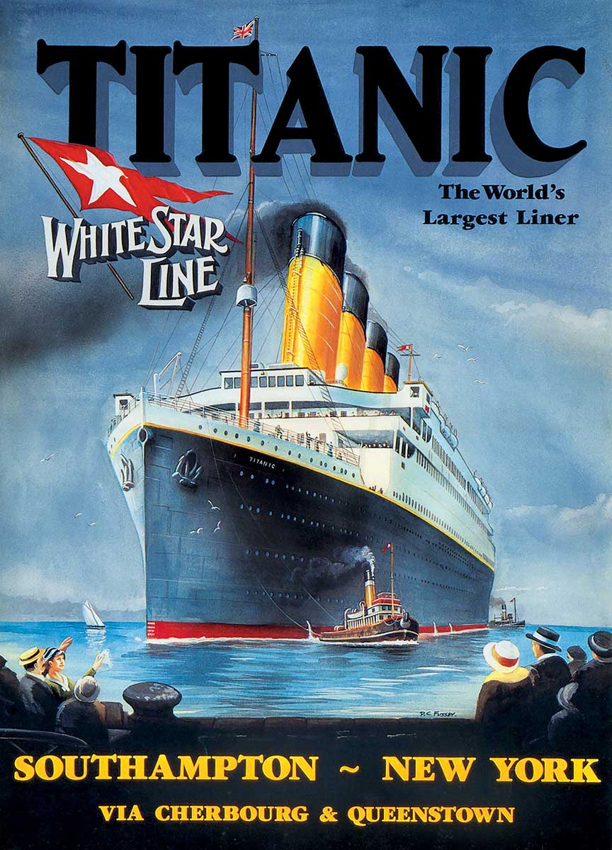 White Star Line Boat Jigsaw Puzzle