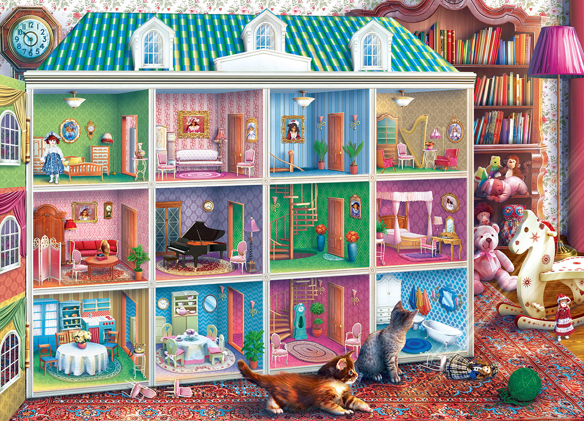 Sophia's Dollhouse Around the House Jigsaw Puzzle